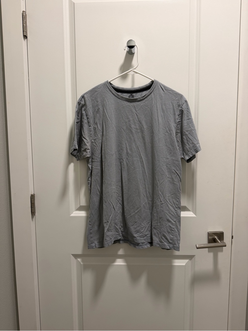Men's Classic Crewneck T‑Shirt - Light Gray